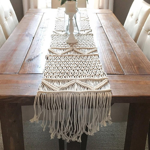 Handmade Macrame Table Runner