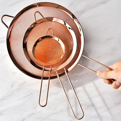 Rose Gold Sieve 