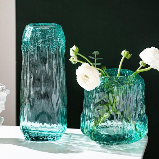 aquamarine vase