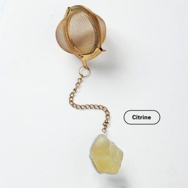 Raw Crystal Tea Strainer