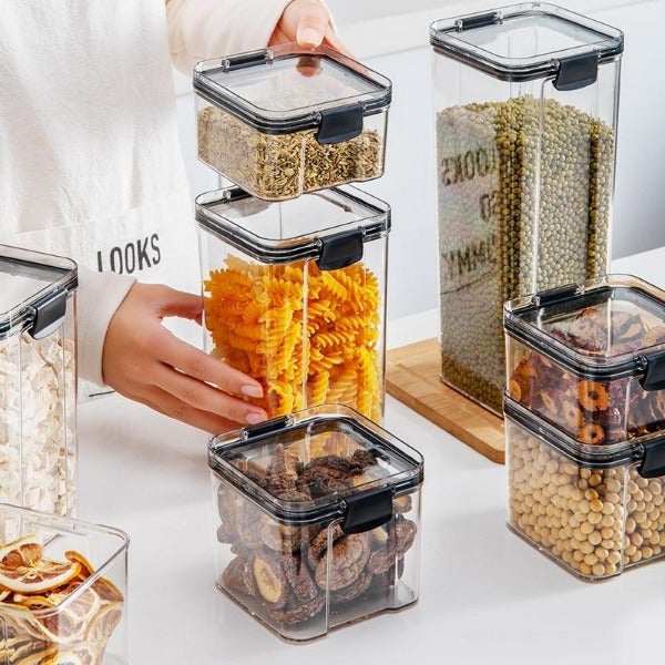 Stackable Pantry Storage Containers (Assorted Sets)