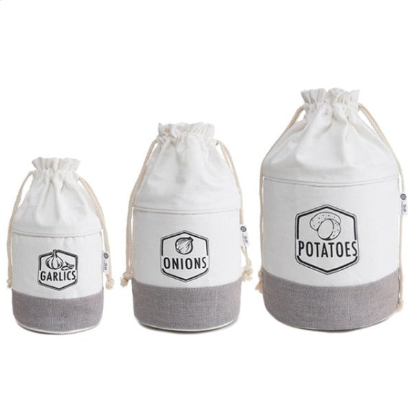 Cotton Pantry Produce Bags