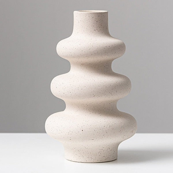 White Minimalistic Vase