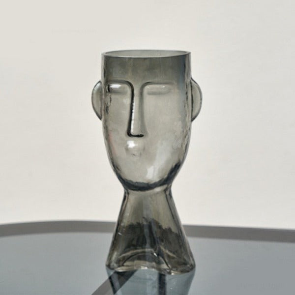 Abstract Face Vase