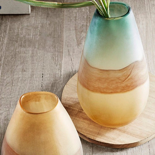 Opaque Glass Vase