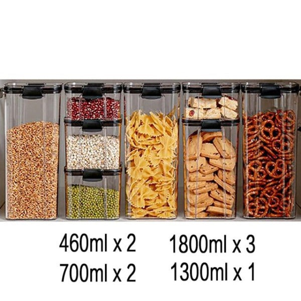 Stackable Pantry Storage Containers | Kitchen Storage Containers ...