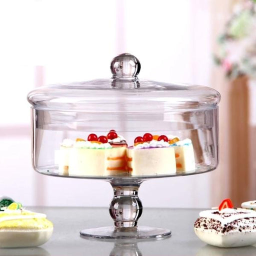 Vintage Glass Dessert and Cake Stand