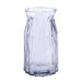 vintage ribbed glass vase